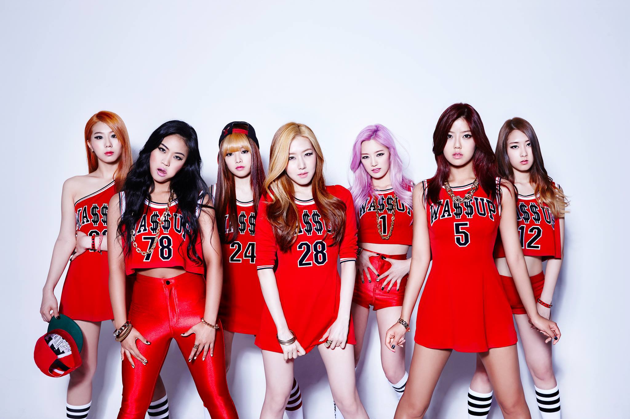 New K-Pop Girl Group Wassup - Train Smart Not Hard